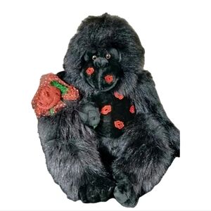Huge 2ft Tall Gorilla Plush Love Anniversary Birthday Gift!